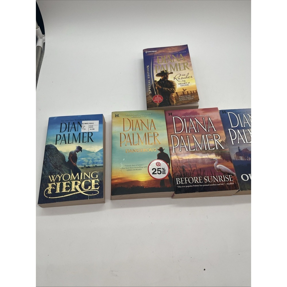 Wyoming Men Western Romance Lot of 5 Paperback Books by Diana Palmer Novels - Picture 2 of 16